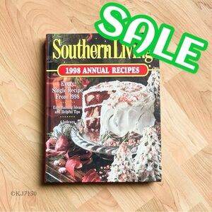 Vintage Southern Living 1998 Annual Recipes Hardcover Cookbook